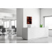 Décoration Murale en Tissu SET A2 Feuillage Rouge