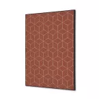 Textile Wall Decoration SET A2 Hexagon Rust I17