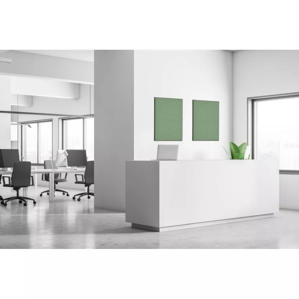 Wanddecoratie Textiel SET A2 Hexagon...