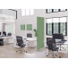 Textile Wall Decoration SET A2 Hexagon Green I16
