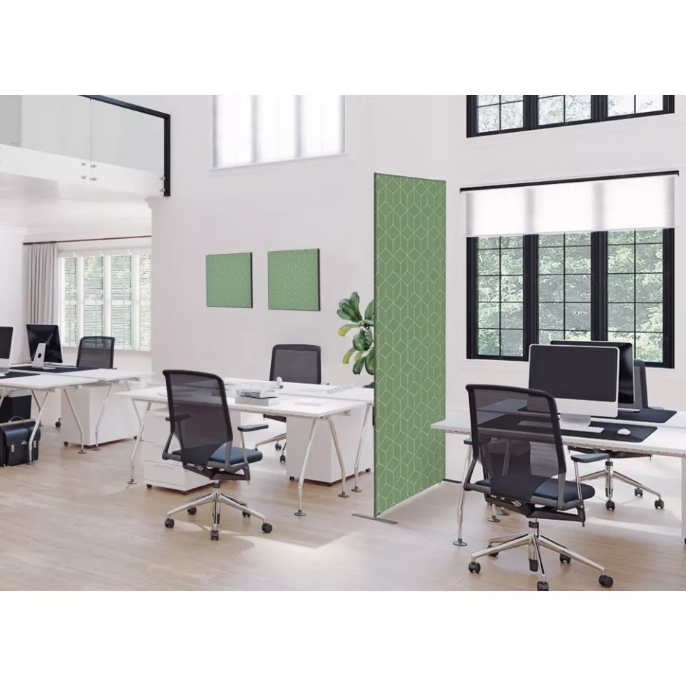 Wanddecoratie Textiel SET A2 Hexagon...