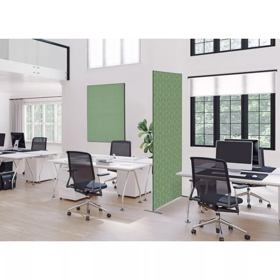 Wanddecoratie Textiel SET A2 Hexagon...