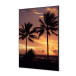 Textile Wall Decoration SET A1 Palmtrees Sunset I826