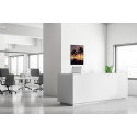 Wanddecoratie Textiel SET A1 Palmbomen Zonsondergang