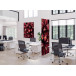 Wanddecoratie Textiel SET A1 Cactus Rood
