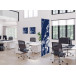 Textile Wall Decoration SET A1 Japanese Blossom Blue I8