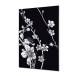Textile Wall Decoration SET A1 Japanese Blossom Black I7