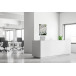 Wanddecoratie Textiel SET A1 Witte Bloem Spirea