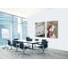 Textile Wall Decoration SET A1 White Flower Spirea I3