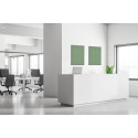 Wanddecoratie Textiel SET A1 Hexagon Groen