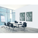 Textile Wall Decoration SET A1 Japanese Blossom Green I10