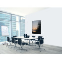 Wanddecoratie Textiel SET 40 x 40 Zonsopgang Bos