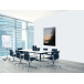 Wanddecoratie Textiel SET 40 x 40 Zonsopgang Bos