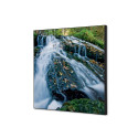 Décoration Murale en Tissu SET 40 x 40 Foret Cascade 