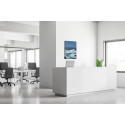 Wanddecoratie Textiel SET 40 x 40 Zee Golven