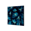 Décoration Murale en Tissu SET 40 x 40 Cactus Bleu