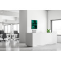 Textile Wall Decoration SET 40 x 40 Botanical Leaves Green I4