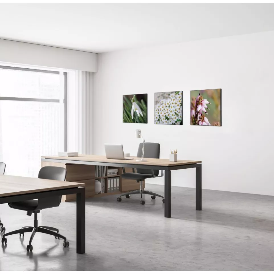 Wanddecoratie Textiel SET 40 x 40...