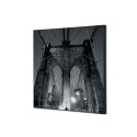 Textile Wall Decoration SET 40 x 40 New York Manhattan Bridge I18