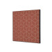 Textile Wall Decoration SET 40 x 40 Hexagon Rust I17