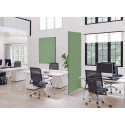 Textile Wall Decoration SET 40 x 40 Hexagon Green I16