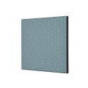 Décoration Murale en Tissu SET 40 x 40 Hexagon Gris