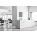 Wanddecoratie Textiel SET 40 x 40 Hexagon Grijs