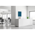 Décoration Murale en Tissu SET 40 x 40 Hexagon Bleu