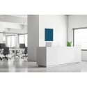 Wanddecoratie Textiel SET 40 x 40 Hexagon Blauw