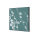 Wanddecoratie Textiel SET 40 x 40 Japanse Bloesem Groen