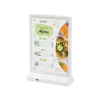 LED T Stand - A5 Portrait White