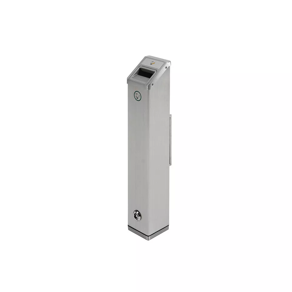 Outdoor Ashtray Wall Mounted - Square...