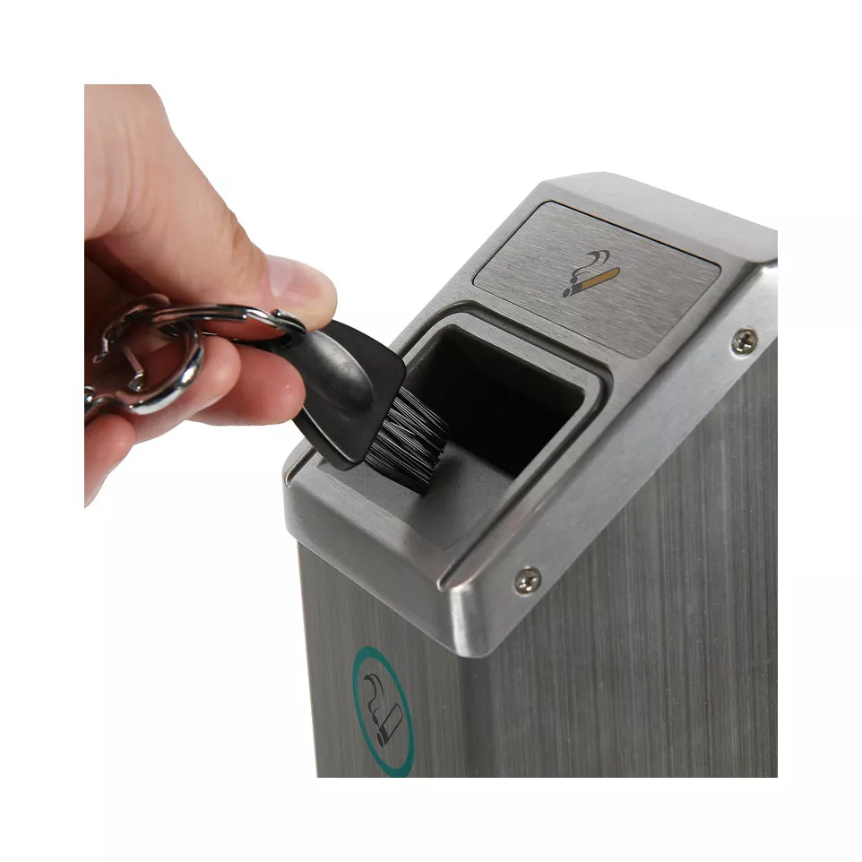 Outdoor Ashtray Wall Mounted - Square...