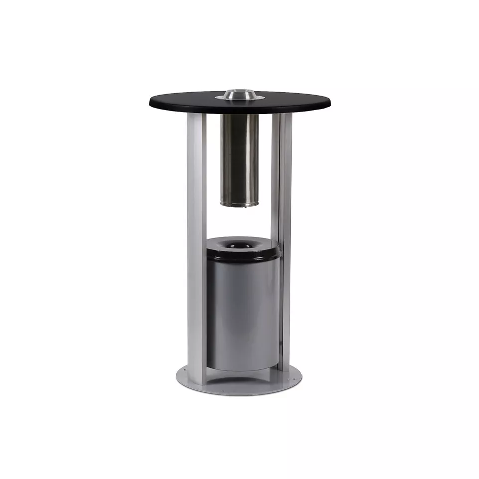 Smoking Table with metal base and...