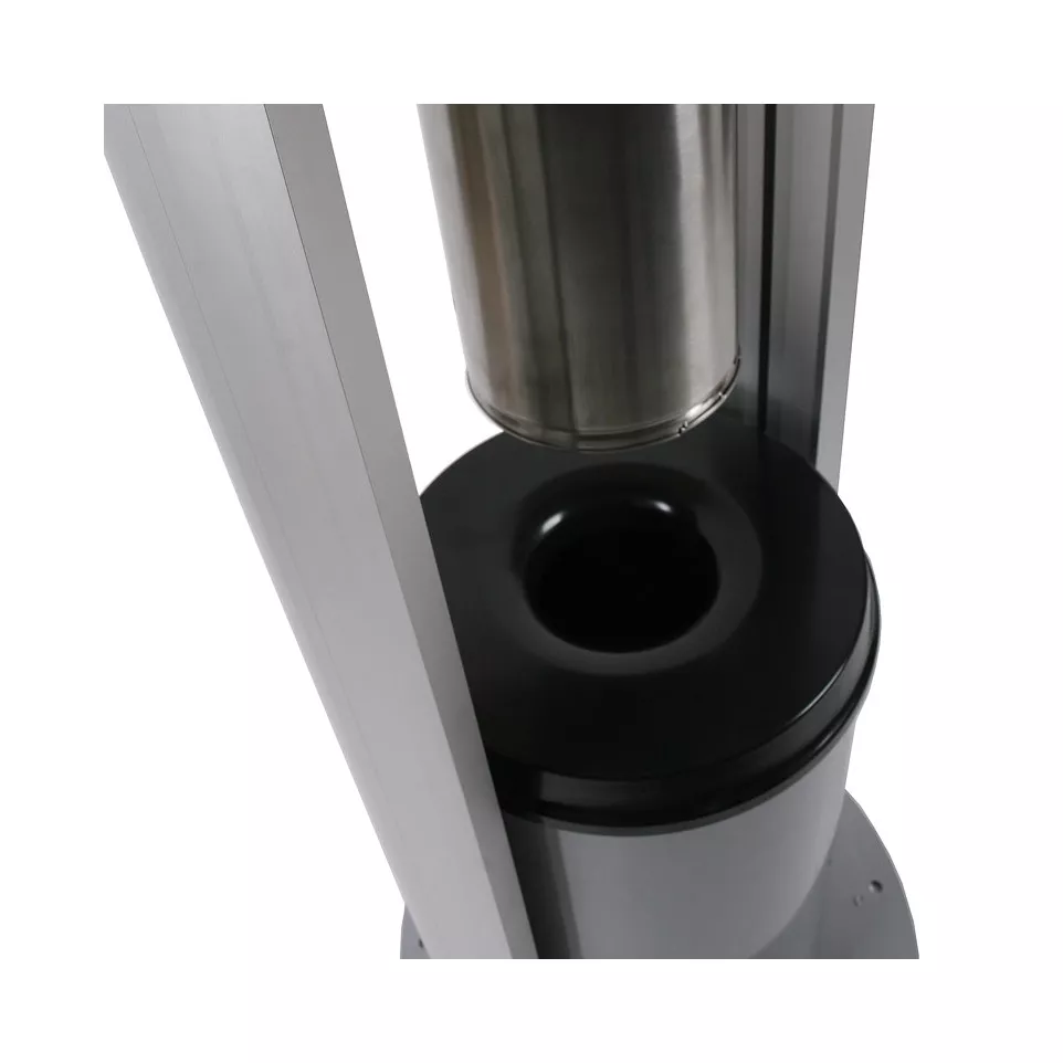 Smoking Table with metal base and...