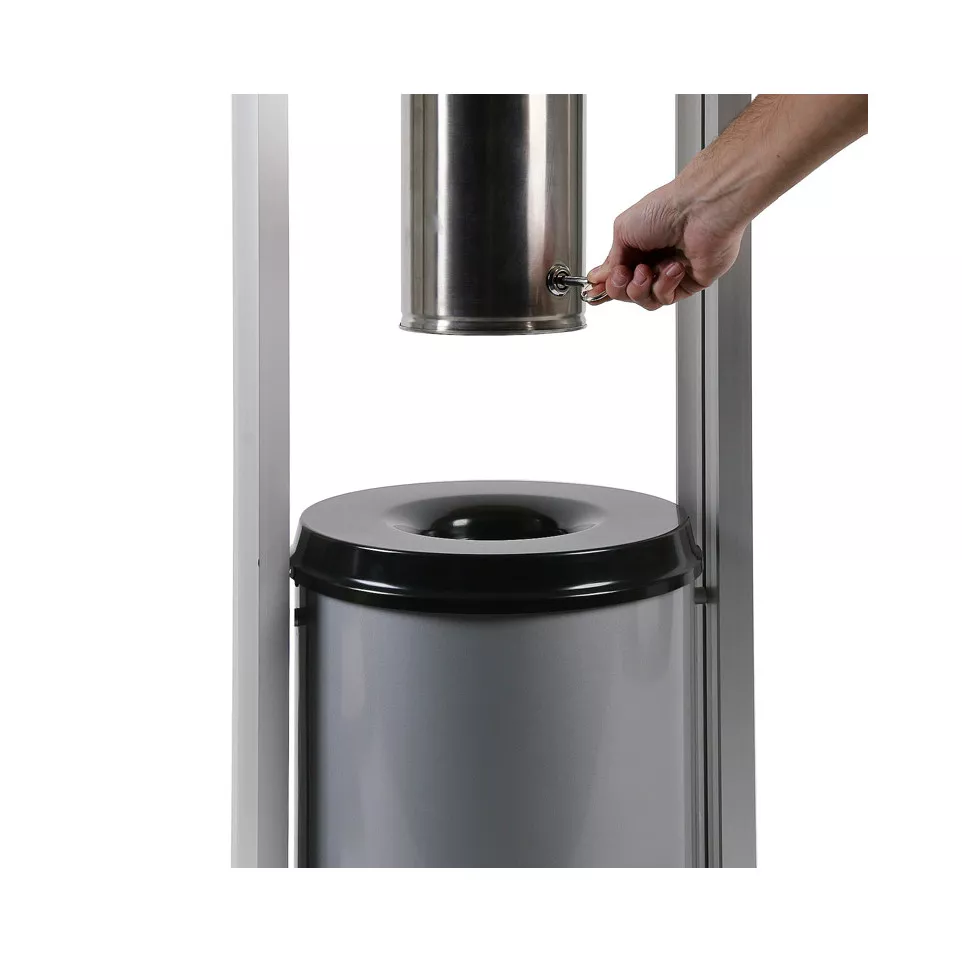 Smoking Table with metal base and...