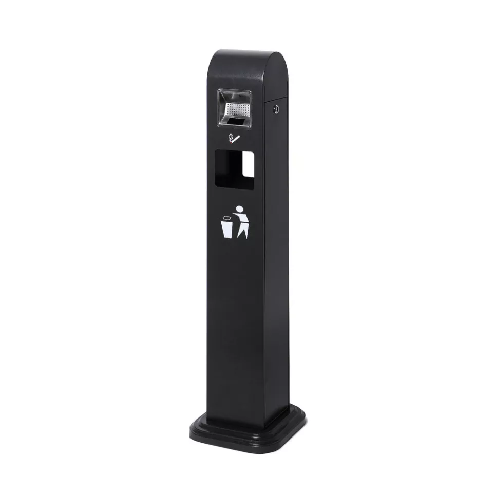 Freestanding Ashtray With Bin
