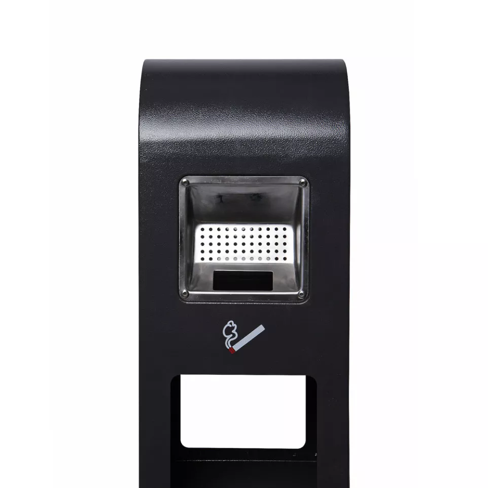 Freestanding Ashtray With Bin