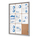 Vergrendelbaar Prikbord Kurk Economy 9x A4