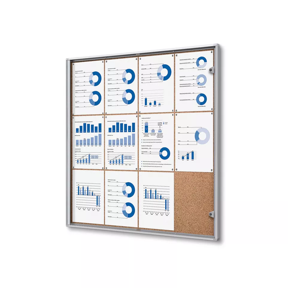 Cork Indoor Lockable Showcase Economy...