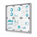 Vitrine Intérieure Verrouillable Economy SCXS 6x A4  Classement au Feu B1