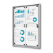 Indoor Lockable Showcase Economy B1 Fire Rated 4x A4