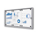 Indoor Lockable Showcase Economy 3x A4