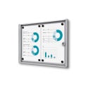 Indoor Lockable Showcase Economy B1 Fire Rated 2x A4