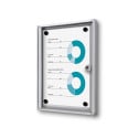Vitrine Intérieure Verrouillable Economy SCXS 1x A4 Classement au Feu B1