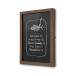 Houten Menuvitrine A3
