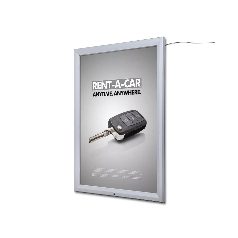 LED Outdoor Poster Case Met Gasveer A0
