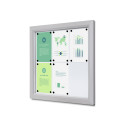 Outdoor Vergrendelbaar Notitiebord Slim 6 x A4 