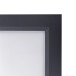 Outdoor Lockable Showcase Slim 15 x A4 Anthracite