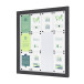Outdoor Lockable Showcase Slim 12 x A4 Anthracite